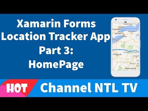 Location Tracker Part 3: HomePage
