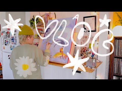 adjusting my expectations ✿ artist vlog