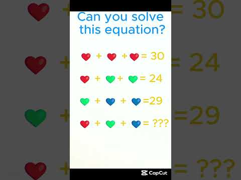 Can you solve this equation ? #math