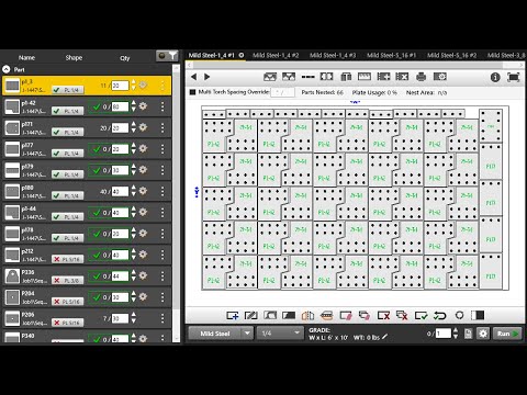 Steel Solutions Software | Plate Nesting Intro