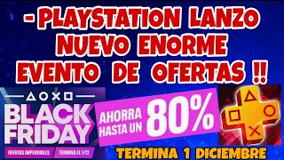 PLAYSTATION LAUNCHED A HUGE BLACK FRIDAY SALE EVENT WITH MANY GREAT GAMES DISCOUNTED FOR PS5 AND PS4