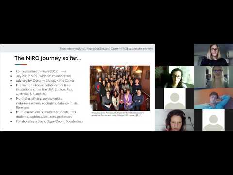 Glasgow ReproducibiliTea June 16th 2020 - Marta Topor & Jade Pickering: NIRO for Systematic Reviews