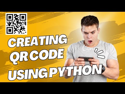 creating QR code using python || mini projects || Learn with dj