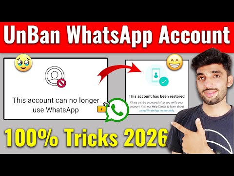 How to Unban WhatsApp Account 2026 Permanently | This account Can No Longer Use WhatsApp Problem