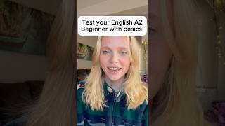 Test your English A2 #englishtest #englishpractice