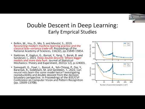 Benign Over-parametrization and Double Descent - Yufei Gui