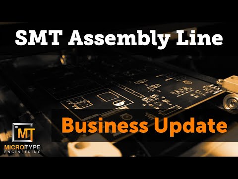 We have an SMT assembly line!!!