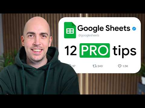 12 Tips To Use Google Sheets Like A Pro