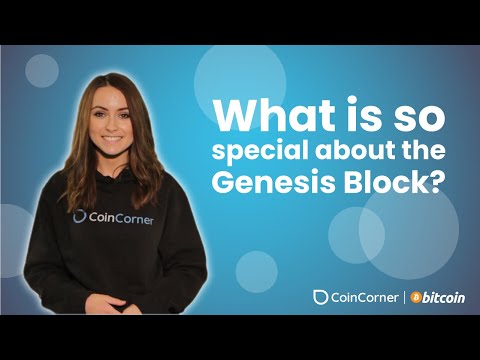 What is so special about the Genesis Block?┃CoinCorner