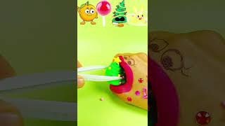 Handy Eating Challenge 👄 ASMR Eating Show 🔥 #challenge #snacks #candy #emoji #satisfyingasmr#asmr