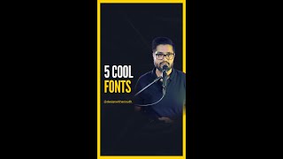 5 Mind-Blowing Fonts handpicked