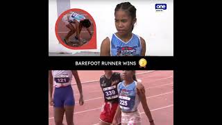 Barefoot runner Arellano STORMS TO GOLD in Elementary 100m Sprint 🥇 | Palarong Pambansa 2025