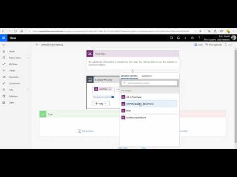Flow with Canvas App   Parameter naming