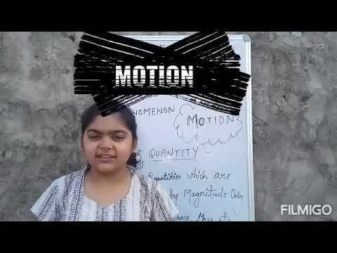CHAPTER 1 CLASS  9 PHYSICS  MOTION....