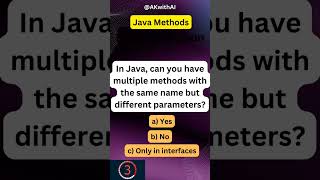 Function in Java #javashorts #programmingshorts #corejava #javaforbeginners #javaquiz #javamcq