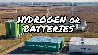 Comparing Energy Storage - Green Hydrogen vs  Batteries
