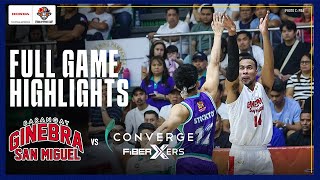 CONVERGE vs. BRGY. GINEBRA | FULL GAME HIGHLIGHTS | PBA SEASON 49 PHILIPPINE CUP | MAY 10, 2025
