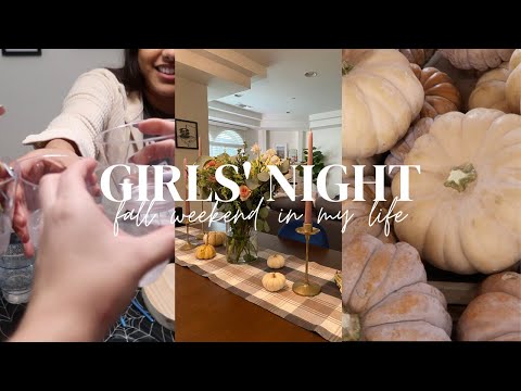 FALL VLOG: trader joe's, girls' night, and cute coffee shops!