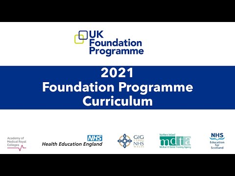 Webinar - The Foundation Programme Curriculum 2021 for Trainers