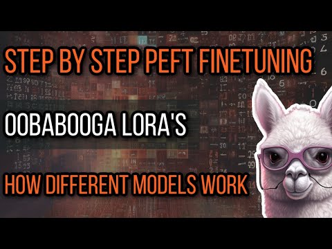 PEFT LoRA Finetuning With Oobabooga! How To Configure Other Models Than Alpaca/LLaMA Step-By-Step.