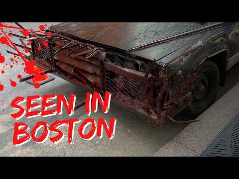 The Walking Dead show props seen in downtown Boston