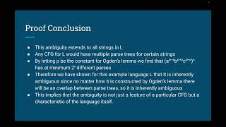 Automata Final Project - Inherently Ambiguous Languages
