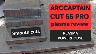ARCCAPTAIN CUT 55 PRO plasma cutter review