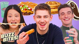 "Young Sherlock" Cast Tries American Foods For The First Time | Buzz Bites