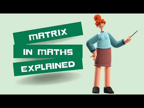 Matrix in Maths - MADE EASY FOR WAEC/GCE STUDENTS
