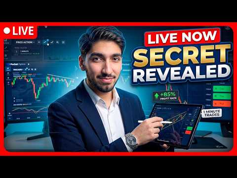 LIVE: The Trading Secret 99% Don't Know | Pocket Option Strategy | Binary Options Trading