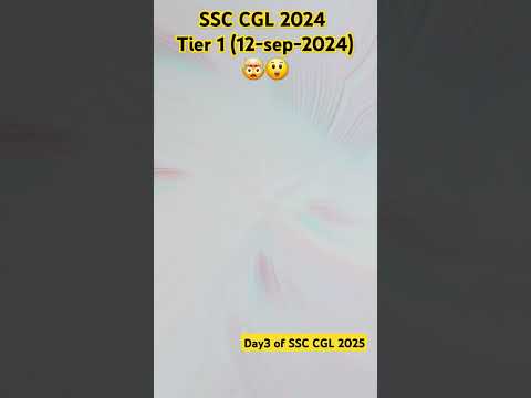 Day 3 of SSC CGL 2025 #ssccglmotivation #ssc
