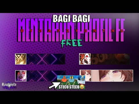 PRESET PROFIL FF FREE VIRAL TIKTOK 1945🥶#freefire #alightmotion #mentahanprof#edit #presetprofilff