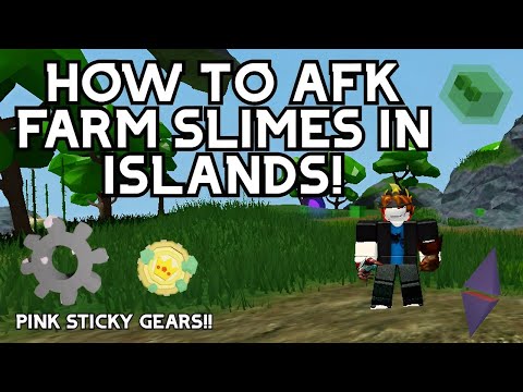 How to AFK Farm Slimes in Islands! | ROBLOX