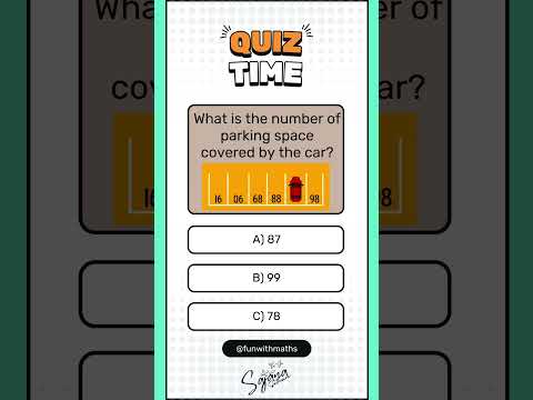 Do we have to move the car or can you guess?😎 #sajanasathsara #englishmedium #math #quiz #quiztime