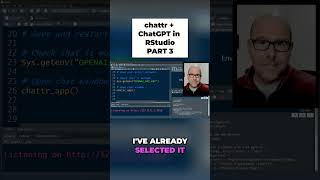 AI Coding Assistant: Deep Dive into chatR Package #shorts