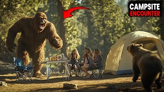 Camping Trip Turns Into Bigfoot Nightmare Real Footage!