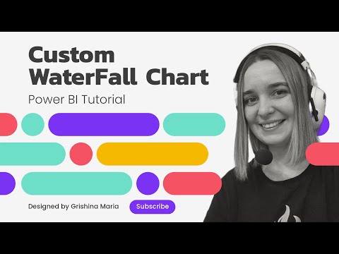 Power BI Custom WaterFall Chart for Report Server on DAX