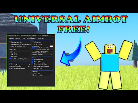 Universal Aim Assist Script GUI / Hack (Aimbot, ESP, HitboxExpander, NoClip, SilentAim & MORE!)