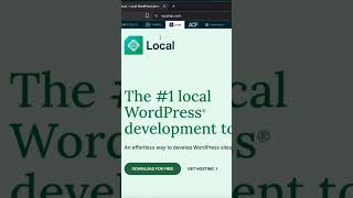 How to install WordPress Locally #wordpress #website #webdevelopmentcourse #wordpresstutorial