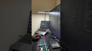 Late night debugging session! #coding #softwareengineer #tech
