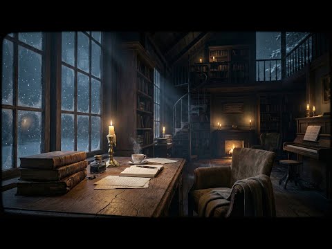 you finish what you started, quietly 🕰️ dark academia piano - ambient piano music for productivity