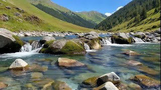 Tranquil River Like Heaven Flowing Slowly to Soothe the Soul and Guide You Into Deep Rest