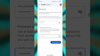 How to Change Gmail Password | Gmail id Password Change | Gmail Password Change in Mobile #shorts
