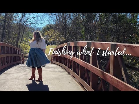 Finishing a Historybounding Skirt