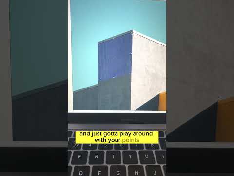 How to use vanishing point in #adobephotoshop in less than a minute to place your images in 3D space