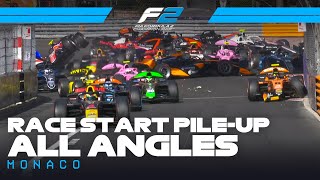 Huge Multi-Car Crash In Formula 2! | 2025 Monaco Grand Prix