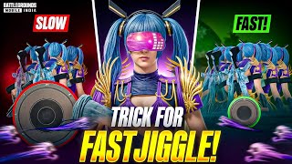 ONLY 0.01% PLAYERS KNOW THIS! 😳 | BGMI GUIDE FOR FAST JIGGLE | HANDCAM
