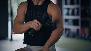 Hypervolt routine for arm strength