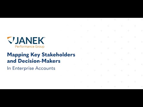 Mapping Key Stakeholders and Decision-Makers in Enterprise Accounts