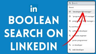 How To Use Boolean Search On LinkedIn (2024) | Use LinkedIn Boolean Search (Full Tutorial)